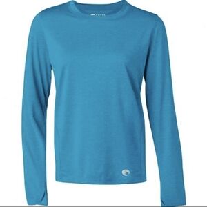 NWT Costa Del Mar Technical Long Sleeve Shirt Performance Blue XL UPF 40